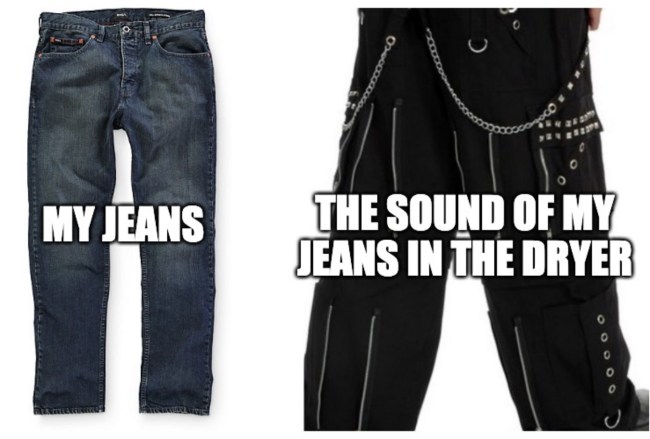 funniest meme about jeans