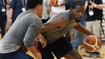 Kevin Durant Defended Devin Booker’s Double Team Outburst By Getting In A Twitter Argument With A Random Dude, Naturally