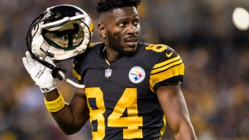 Antonio Brown Offers Up Extremely Cheap Reward To Any Fan That Can Find Him A Schutt Air Advantage Helmet That Is NFL Legal