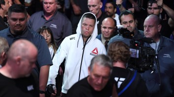 Nate Diaz Wants To Defend His Title As ‘Baddest Motherf***** In The Game’ Against Jorge Masvidal, Clowns Colby Covington During Post-Fight Interview ‘I Don’t Who That Is’