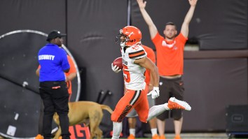 The Browns Receiver Who Slept Outside The Stadium And Conned His Way Into A Tryout Ran A Punt Return For A TD And The Entire Bench Cleared To Celebrate