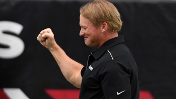Jon Gruden Hilariously Pokes Fun At Antonio Brown Over His Helmet And Feet Issues On Latest Episode Of  ‘Hard Knocks’