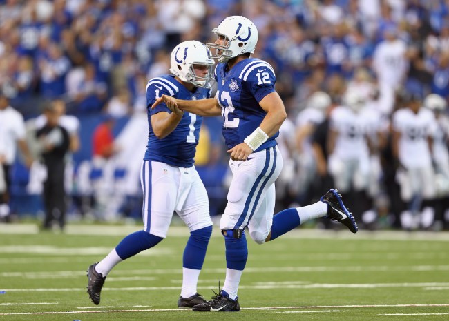 Colts punter fined for tweeting almost naked photo of 