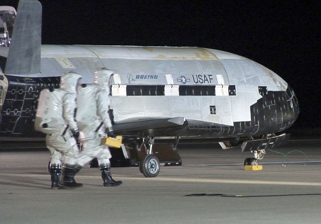 The secretive X-37B Space Plane Orbital Vehicle breaks record for longest flight in orbit of over 720 days, but nobody knows the space plane's secret mission because it is classified. 