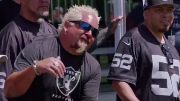 Guy Fieri’s Surprise Appearance On ‘Hard Knocks’ Was Easily The Highlight Of The First Episode