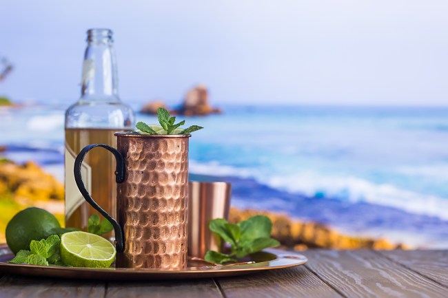 Low Calorie Moscow Mule