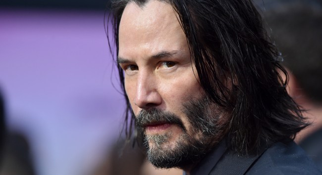 Keanu Reeves With Mohawk And Giant Beard For New Bill and Ted Movie