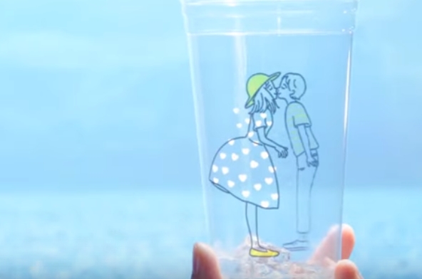 McDonald's in Japan releases adorable cups of a couple kissing but people found that the young man and woman also engage in sexual acts if you tilt the cup.