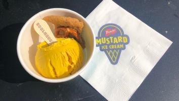 We Tried Mustard Ice Cream To Figure Out If You Should Ever Do The Same Thing