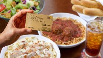 Olive Garden Is Selling A ‘Never Ending Pasta For Life’ Pass But You’ll Have To Hustle To Grab One Before They’re Gone