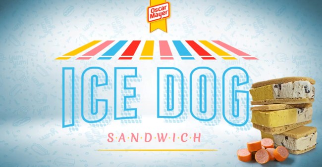 Oscar Mayer Releasing A Hot Dog Flavored Ice Cream Sandwich This Week