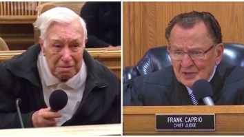 Judge Tosses Speeding Ticket Of 96-Year-Old Man When He Reveals His Reason In Video That Will Turn You Into A Puddle