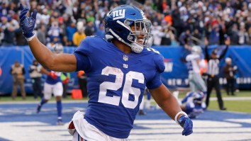 The Intense Workout Routine That Saquon Barkley’s Used To Get Jacked Up Has Impressed The Hell Outta His Teammates