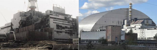 Sarcophagus Built To Contain Chernobyl Radiation Is Collapsing