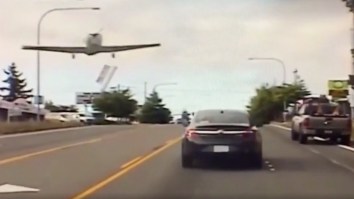 Nothing To See Here, Just A Plane Casually Making An Emergency Landing On A F*cking Highway