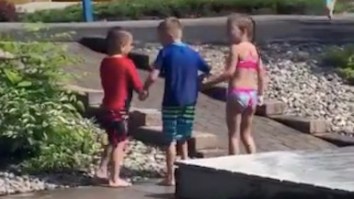 Restore Your Faith In Humanity With This Video Of Two Kids Helping Their Handicapped Friend Have Fun