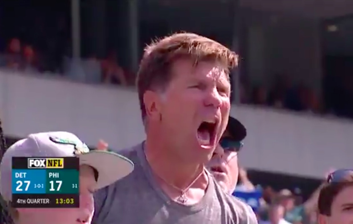 It Turns Out That 'Furious Eagles Fan' Who Went Viral As A Meme Is An