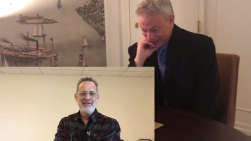 Gary Sinise Gets Blindsided By An Emotional Thank You Video From Tom Hanks And Others For His Work With The Troops