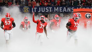 Georgia’s Offensive Line Is So Massive It Makes Some NFL Squads Look Like A Pee Wee Football Team