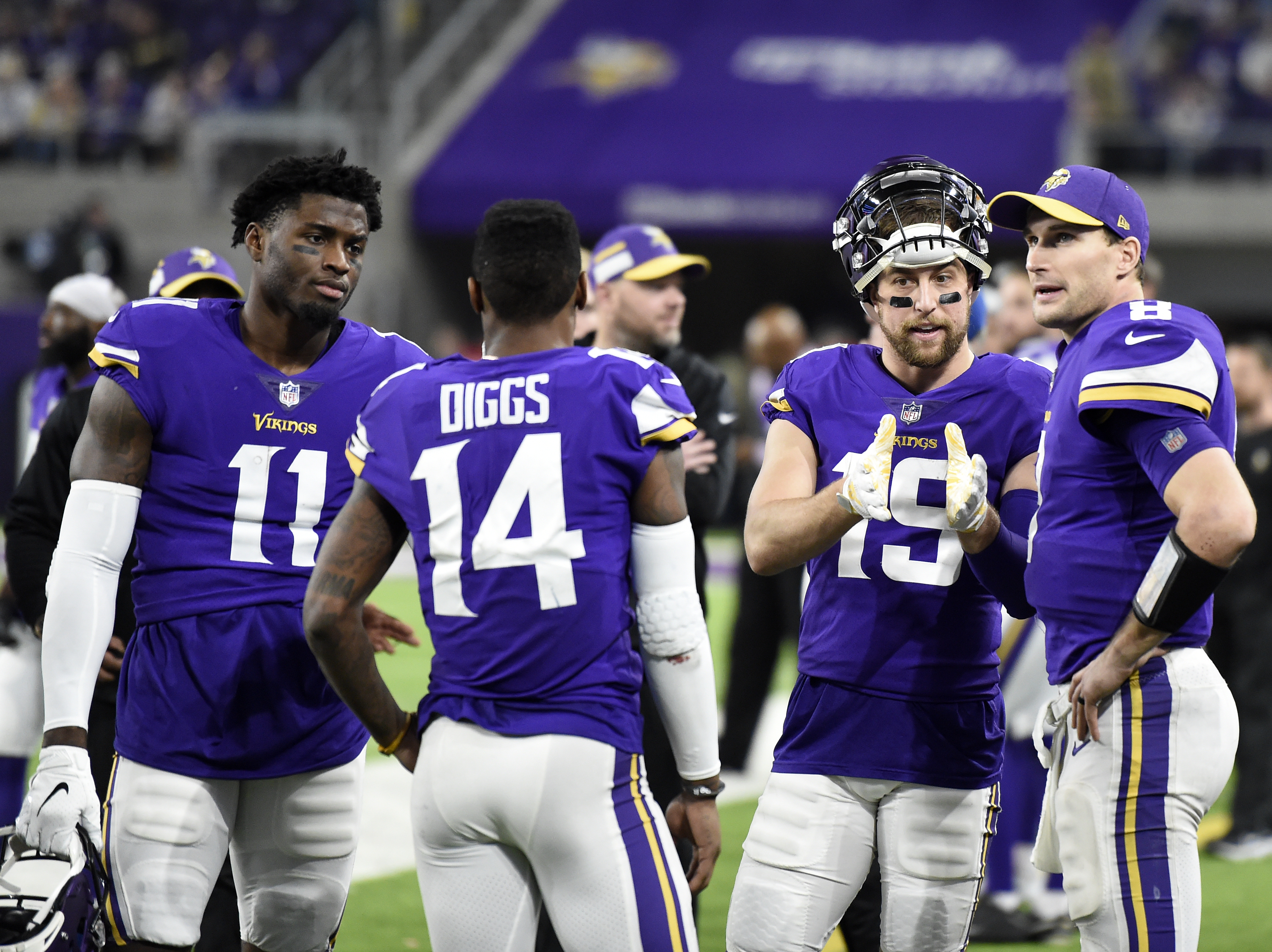 Kirk Cousins apologizes to Adam Thielen for his overwhelming