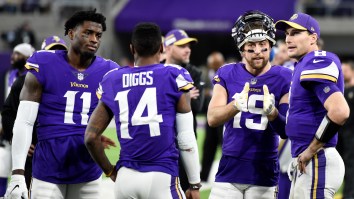 A Frustrated Adam Thielen Takes Shot At Kirk Cousins Following Bad Loss To The Bears