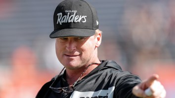 Jon Gruden Saw Antonio Brown’s Hype Video Before It Was Posted Online, Said He ‘Loved It’ And Gave Brown Permission To Share It