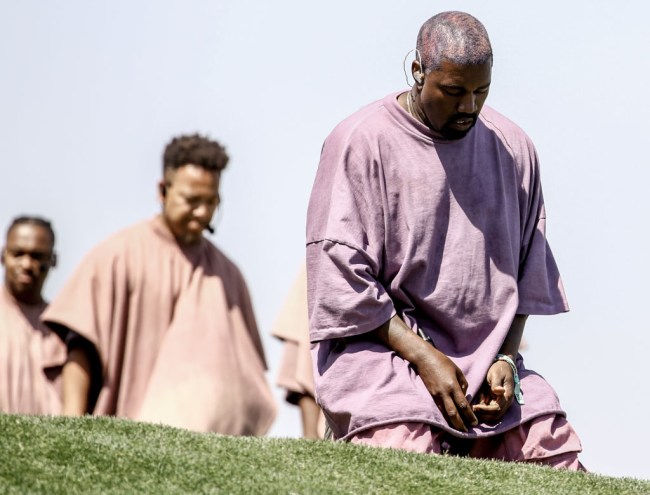 Kanye West is late with releasing his new album 'Jesus Is King' but is promoting his latest LP by warning about evils of modern world, says LA is run by Satan and won't be making secular music from now on, only gospel.