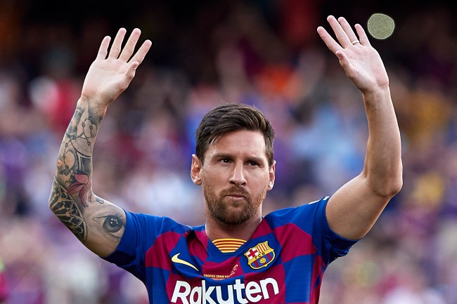 lionel messi barcelona pay cut for employees