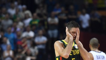 FIBA Referees Fired After Unforgivable No-Call In Final Seconds Sends Lithuania Coach Into Hysterics