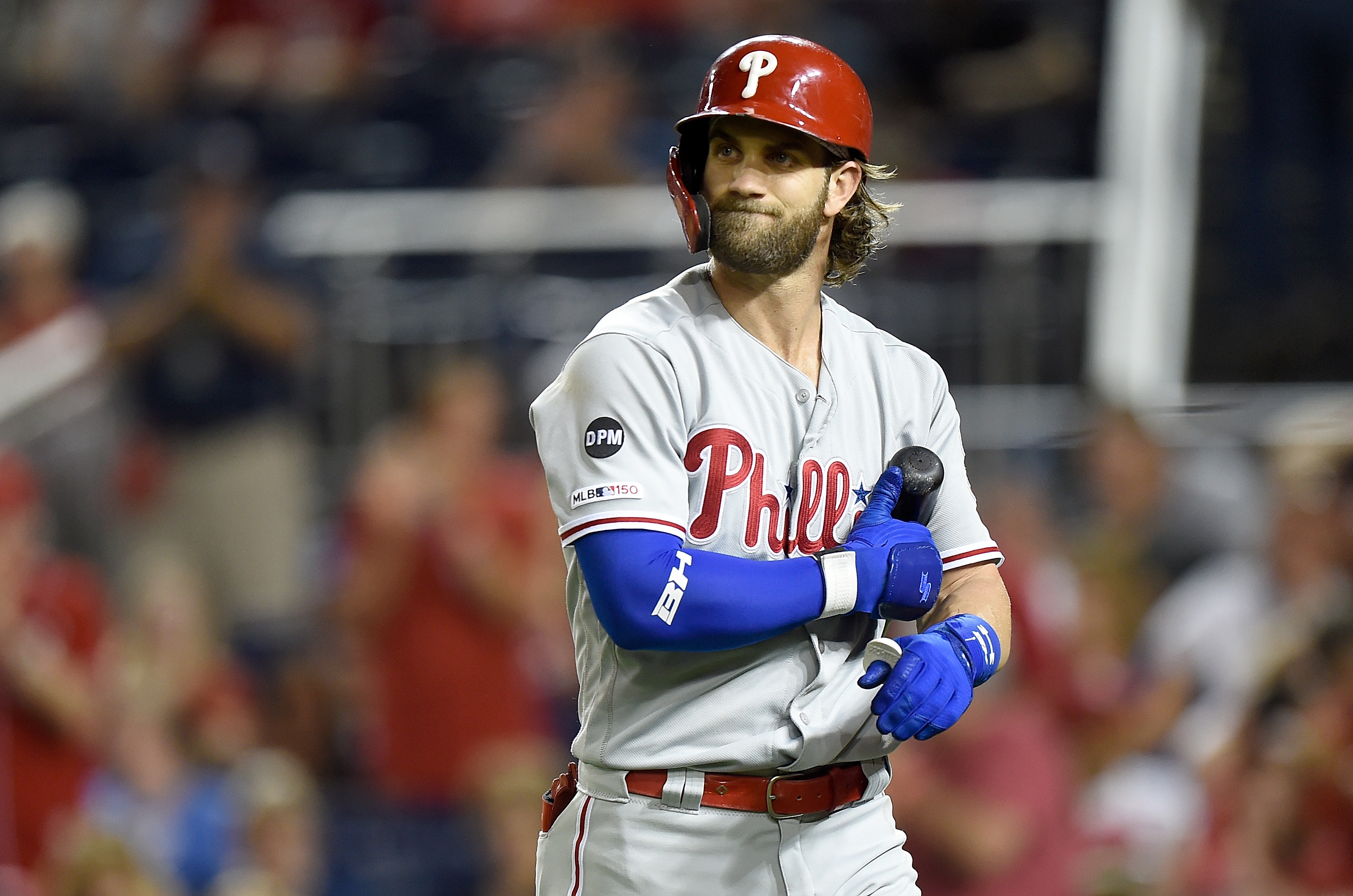 Bryce Harper's Wife Rips 'Classless' Nationals Fans For Heckling Bryce ...