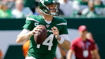 This Ridiculous Sam Darnold Mono Graphic On ‘MNF’ Got Rightfully Mocked By NFL Fans
