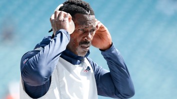 Antonio Brown Reacts To Getting Cut By The Patriots By Immediately Running A Caption Contest Giveaway On Instagram