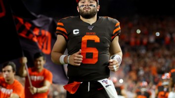 Baker Mayfield Fires Shot At  Antonio Brown While Responding To Troll On Instagram