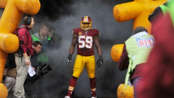 The Redskins Spelling London Fletcher’s Name Wrong During Ring Of Honor Ceremony Is Vintage Skins