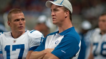 Pat McAfee Recalls How Peyton Manning Embarrassed A Young Austin Collie For Not Catching A Bad Pass