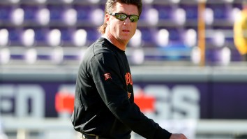 Oklahoma State Coach And Mullet Enthusiast Mike Gundy Flips Out On Reporter Who Asked Question About His Luscious Beaver Paddle