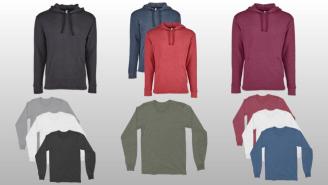 Get Premium Fall Basics (Hoodies, Raglans, Long Sleeve Tees) For Men At A Fraction Of The Cost