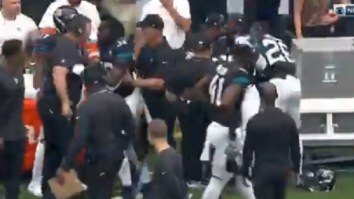 Jalen Ramsey And Jags Head Coach Doug Marrone Had To Be Separated After Getting Into Heated Confrontation On The Sidelines