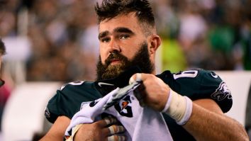 Jason Kelce Somehow Passed Concussion Protocol After Wandering To The Wrong Sideline Following A Play