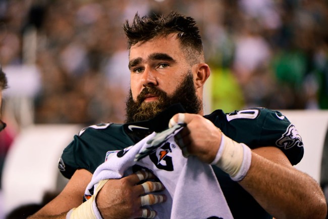 jason kelce concussion wrong sideline