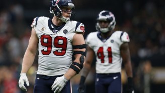 J.J. Watt Says A Ref Actually Told Him He Was Getting Held On A Play And The Guy Still Didn’t Even Throw A Flag