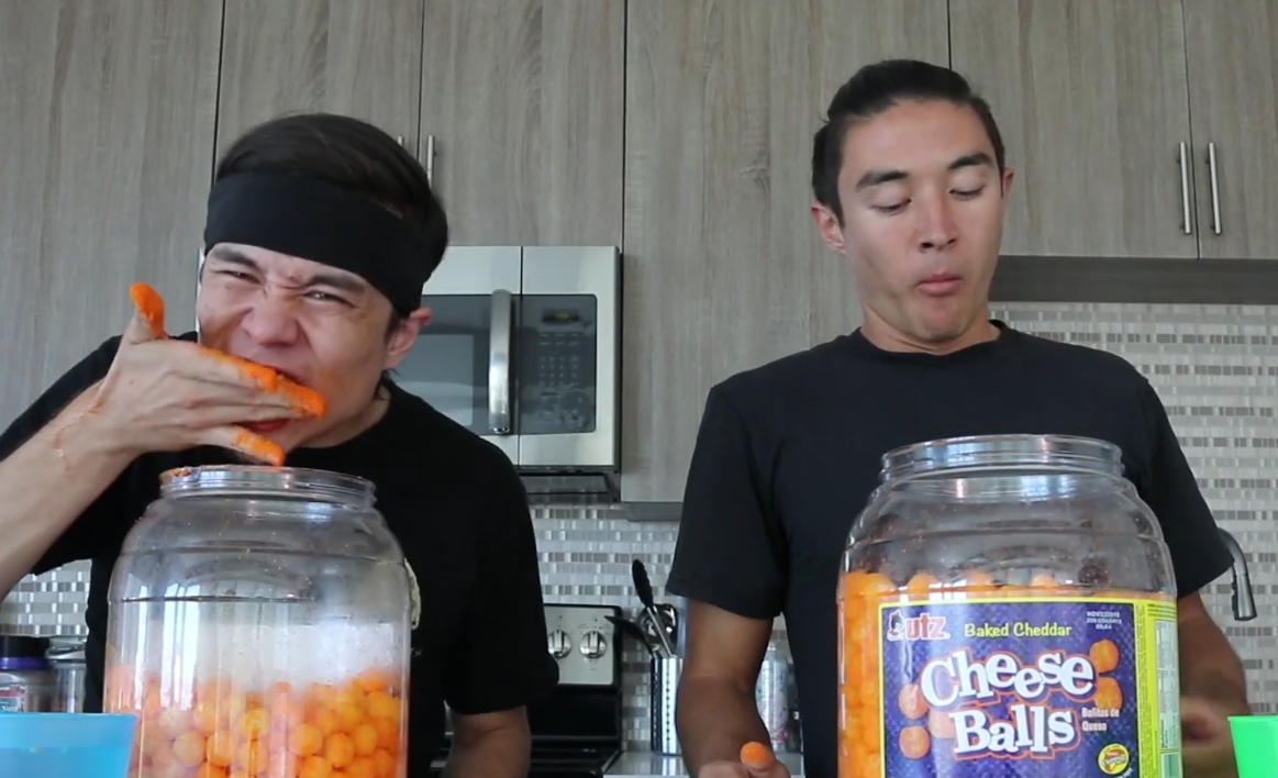 Matt Stonie's 'Cheese Ball Barrel Challenge' Is 4,200 Calories Of