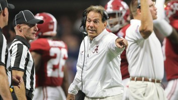 Nick Saban’s Wife Gave Him An A+ Punishment After He Dropped So Many F-Bombs On Officials During Bama-Duke Game
