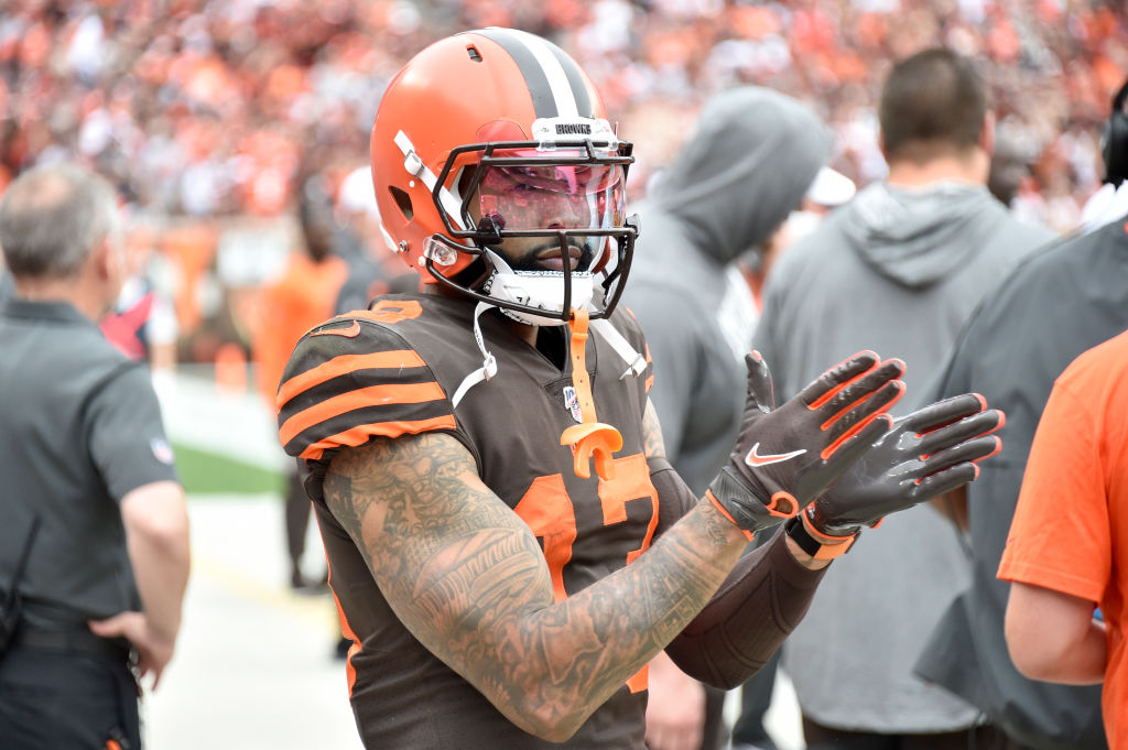 NFL Star Odell Beckham Jr. Rocks Brooks Sneakers on the Sideline