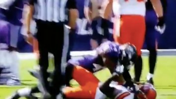 Ravens’ Marlon Humphrey Chokes Out Odell Beckham Jr. On The Field After OBJ Tried To Punch Him