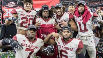 Oklahoma Reportedly Tells Cheerleaders To Not Flash The ‘Horns Down’ Sign, Because The World Has Gone Soft