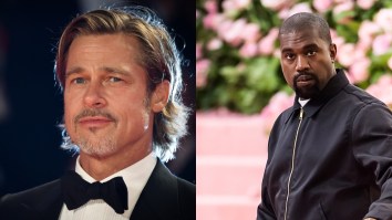 Apparently, Brad Pitt And Kanye West Have Been Bros ‘For A While’