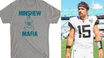 These Gardner Minshew ‘Minshew Mafia’ Tri-Blend Tees Are A Perfect Tribute To A Man Who’s Inspired A Nation