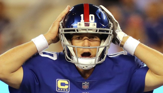 Sportsbooks See No Difference Between Eli Manning And Daniel Jones