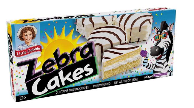 little debbie Zebra Cakes